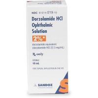 Dorzolamide HCL Ophthalmic Solution, 10 ml